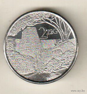 Зимбабве 2 золотый 2024