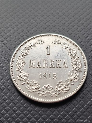 1 марка для Финляндии 1915 UNC . Шикарная!