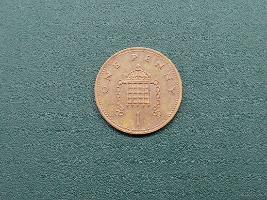 1 пенни Великобритания.