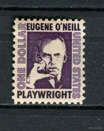 США - 1967 - Юджин О Нил - [Mi. 934xA] - полная серия - 1 марка. MNH.  (Лот 48EF)-T7P8