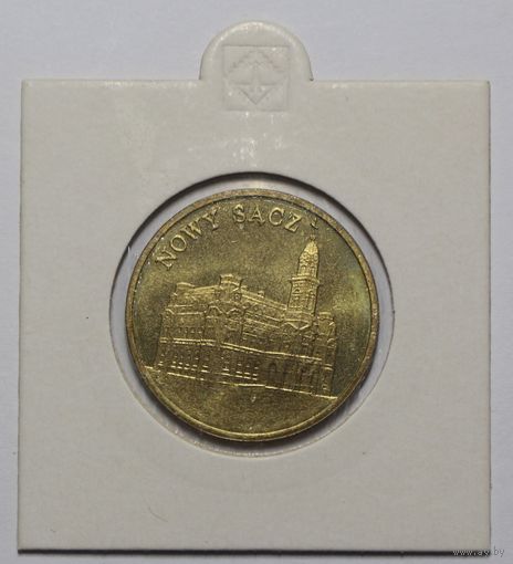 Польша, 2 злотых, Древние города Польши - Новы-Сонч, 2006 год