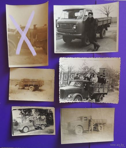 Фото "Грузовые авто", 1950-е гг.