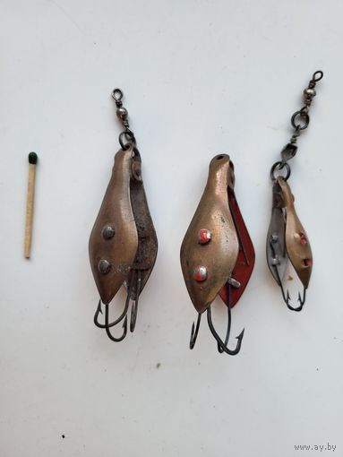 Блесна " Незацепляйка" ЛОУМП Мгинской промкомбинат (позже ПО Блесна) СССР