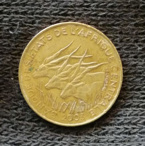Центральная Африка (BEAC) 5 франков, 2003 г., KM# 7