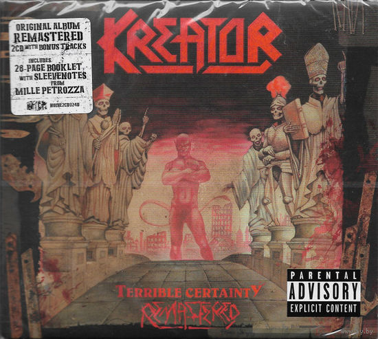KREATOR "Terrible Certainty" 2CD Deluxe Edition,Remastered, Digipak made in EU