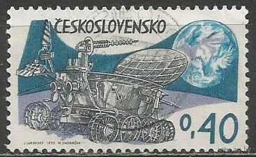 Чехословакия. Луноход. 1973г. Mi#2134.