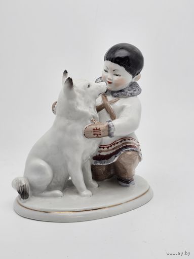 Якут с собакой  лфз