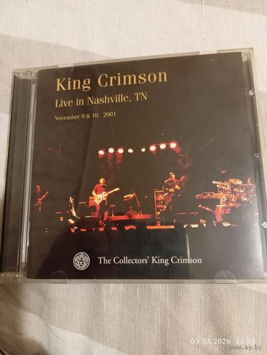 King Crimson. Live in Nashville Nov 2001. CD