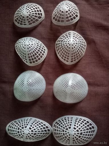 Пластиковые чашечки вкладыши для женского купальника СССР советский Пуш ап чашки