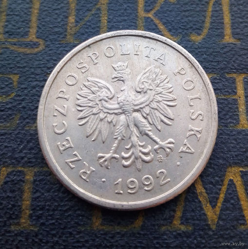 1 злотый 1992 Польша #13