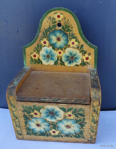 Солонка настенная, ручная роспись