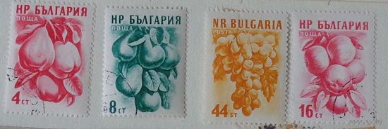 Фрукты. Болгария. Дата выпуска:1956-04-14. Полная серия