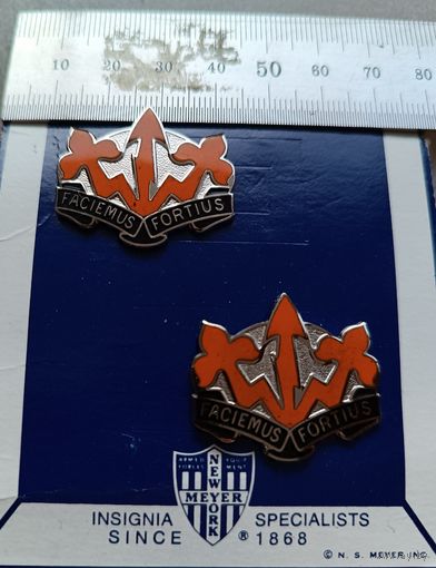 США. Знак 509го батальона связи армии США .