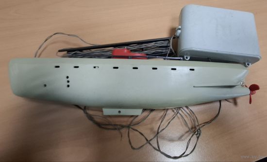 Игрушка СССР. Подводная лодка. 2 штуки