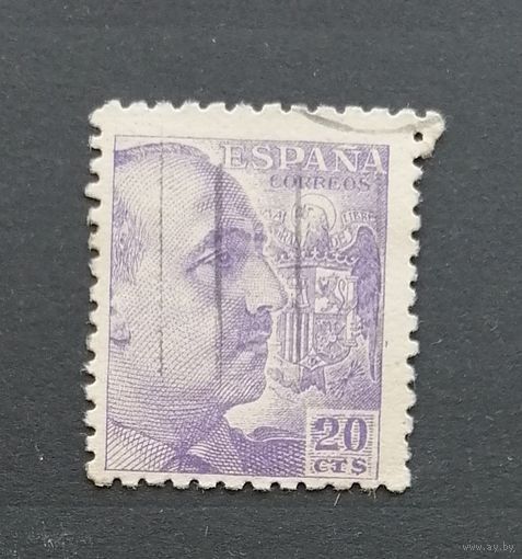 Испания 1949. Генералисимус Франсиско Франко