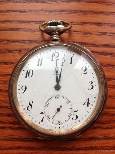 Карманные часы Omega Серебро 800.