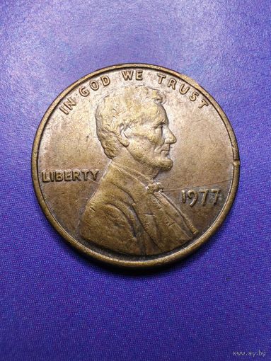 США 1 цент 1977