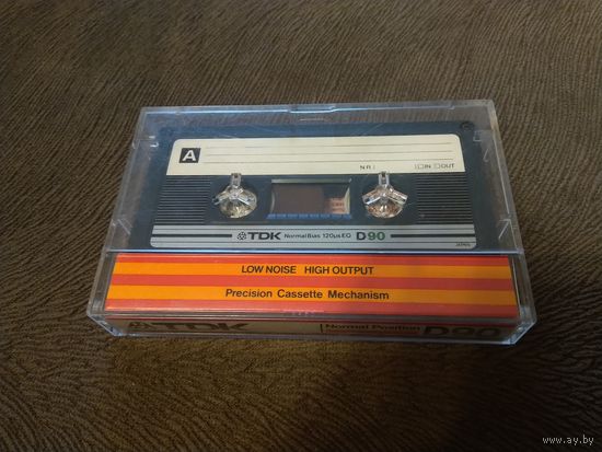 Аудиокассета TDK D90 1982