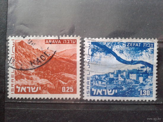Израиль 1974 Стандарт, ландшафты Михель-1,5 евро гаш