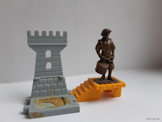 Kinder Солдатик Швейцарский барабанщик 1995 1996 гг