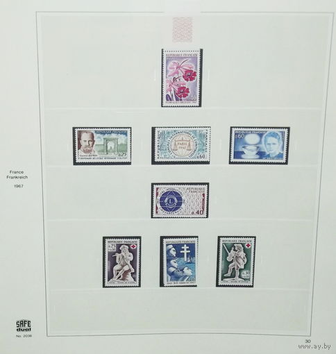 ФРАНЦИЯ.Хронология.РАСПРОДАЖА АЛЬБОМА ПОСТРАНИЧНО !Могут встречаться аккуратные наклейки! СОСТОЯНИЕ НА ФОТО !