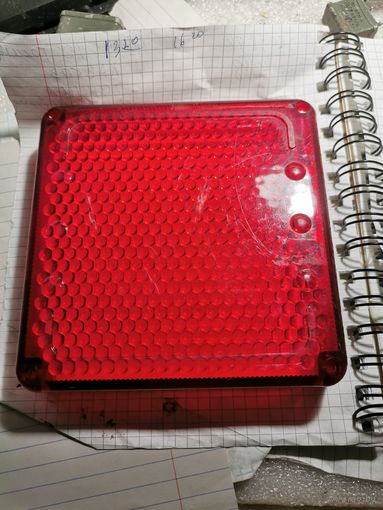 КРАСНЫЙ ФОНАРЬ -РАССЕИВАТЕЛЬ С ЦВЕТОМУЗЫКИ