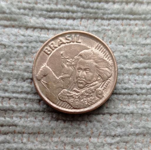 Werty71 Бразилия 10 сентаво 2013 Император Педру 1