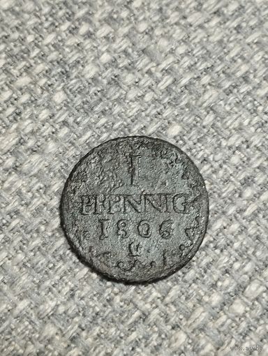 1 Пфеннинг 1806 года
