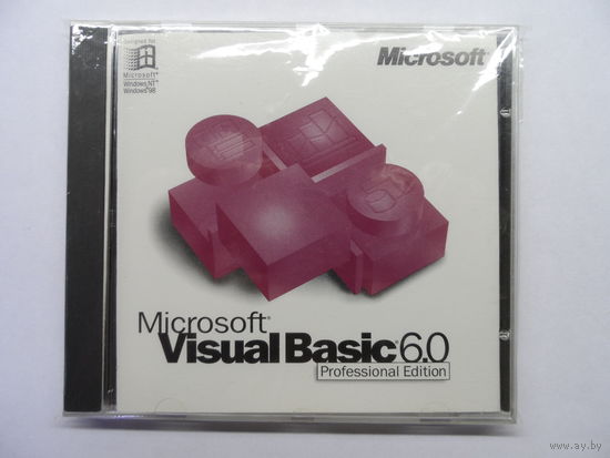 Visual Basic 6.0 Professional, оригинальный комплект