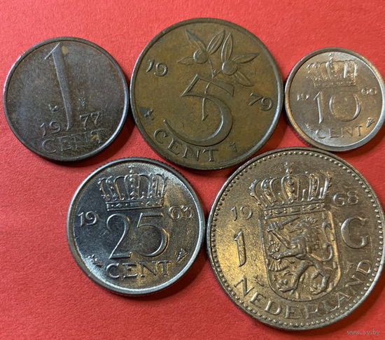 Нидерланды 5 монет