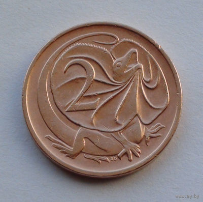 Австралия 2 цента, 1971