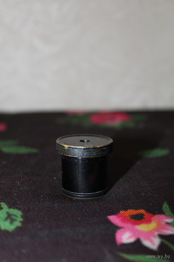 Окуляр от микроскопа старого тяжелый латунный 15 х