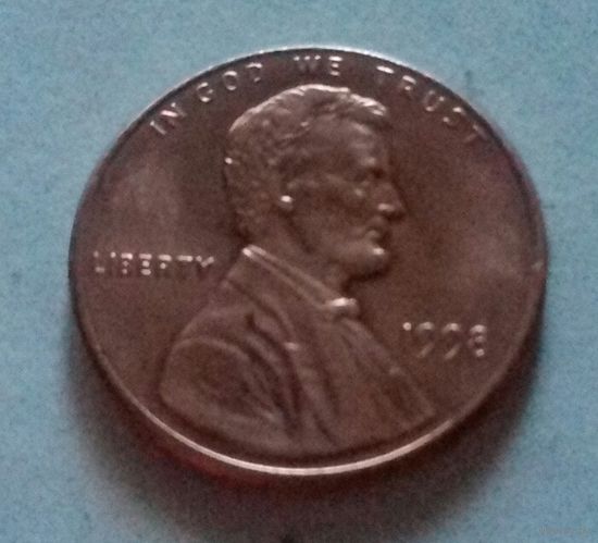 1 цент США 1998 г.