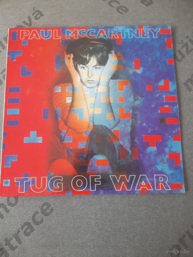 PAUL MCCARTNEY  "TUG OF WAR" 1982 CZECHOSLOVAKIA SUPRAPHON/EMI 1113 3503 ZN -  -NM-