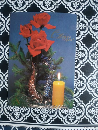 Открытка СССР 1985 год. Чистая. Т.Стейнерт. Состояние на скане.