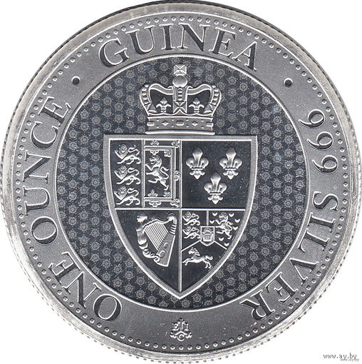 Гвинея Остров Святой Елены 1 фунт 2018 г. Ост-Индская компания