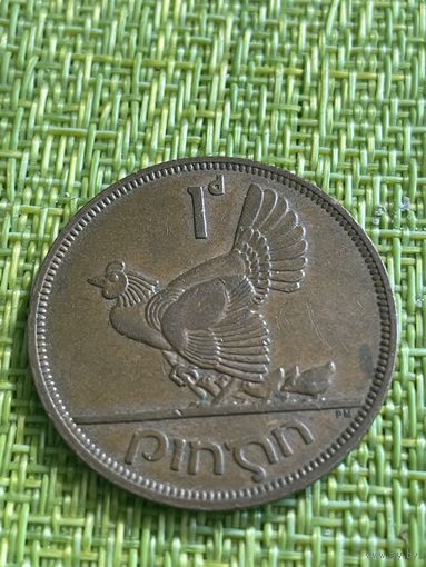 Ирландия 1 пенни 1963 г