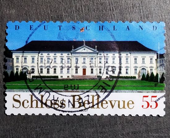 Марка Германия 2007 год Дворец