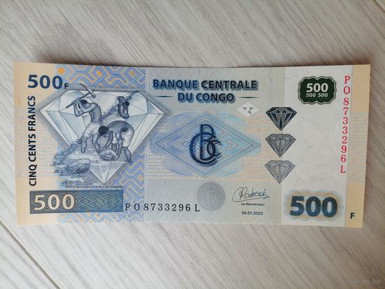 Конго 500 UNC c рубля
