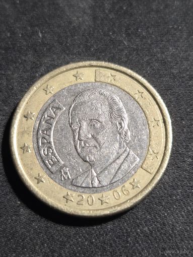Испания 1 евро 2006