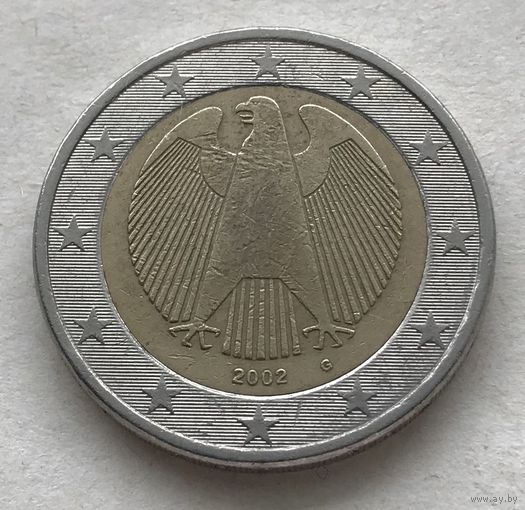 Германия 2 евро 2002 (G - Карлсруэ)