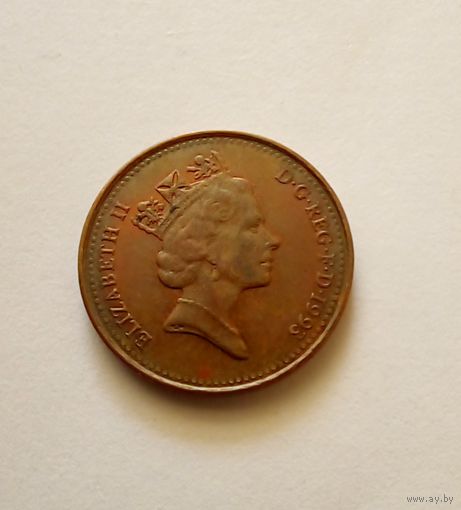 Великобритания 1 пенни 1993 г