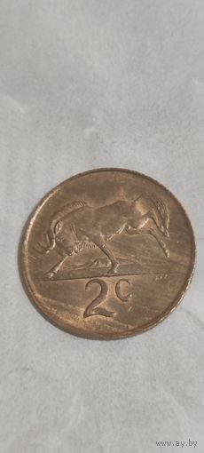 Африка 2 цента 1987