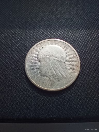 2 злотых 1932 "Ядвига"