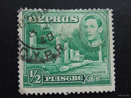 Кипр 1938 г. Король Георг VI.