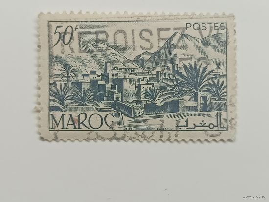 Марокко 1950. Долина Тодра