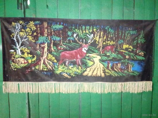 Старый прикроватный коврик из СССР-БССР