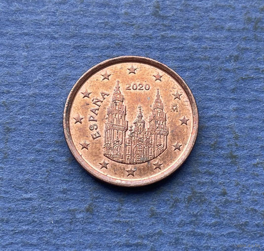 Испания 1 евроцент 2020