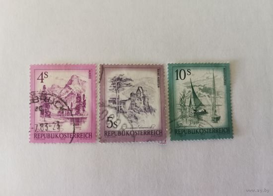 Пейзажи Австрии выпуск 1973