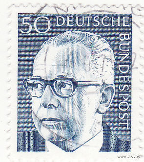 Густав Хайнеман (1899-1976), 3-й федеральный президент 1971 год